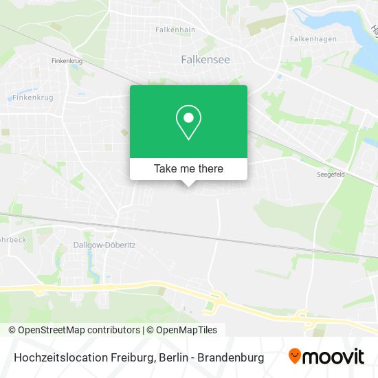 Hochzeitslocation Freiburg map