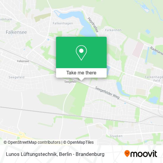 Lunos Lüftungstechnik map