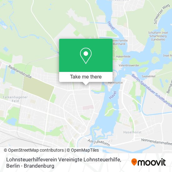 Lohnsteuerhilfeverein Vereinigte Lohnsteuerhilfe map