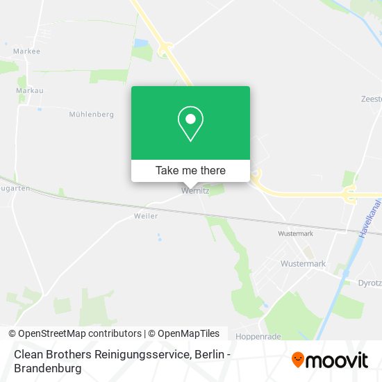 Clean Brothers Reinigungsservice map