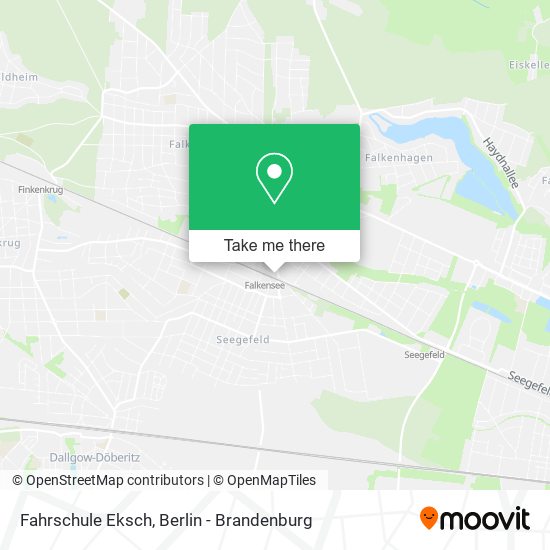 Fahrschule Eksch map