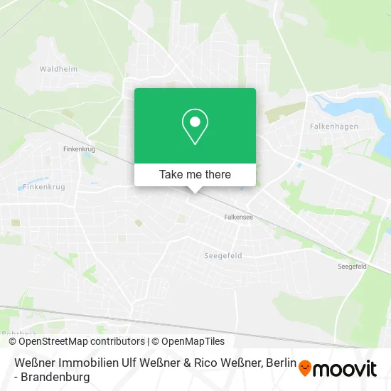 Карта Weßner Immobilien Ulf Weßner & Rico Weßner