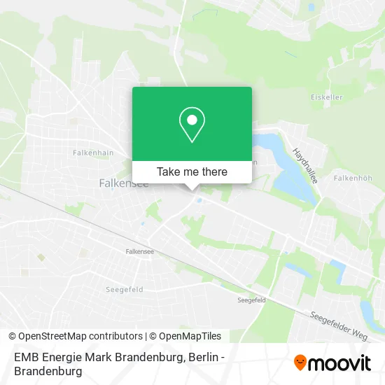 Карта EMB Energie Mark Brandenburg