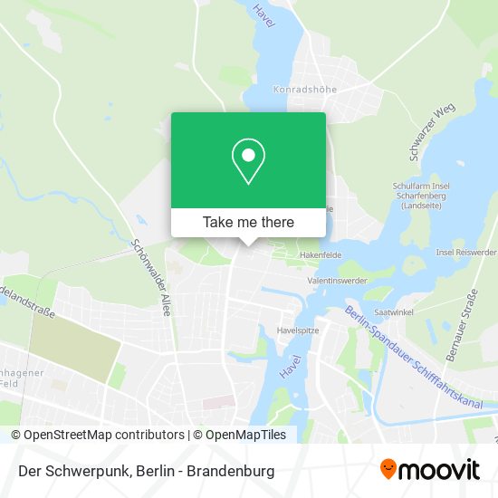 Der Schwerpunk map