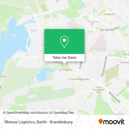 Карта Rhenus Logistics