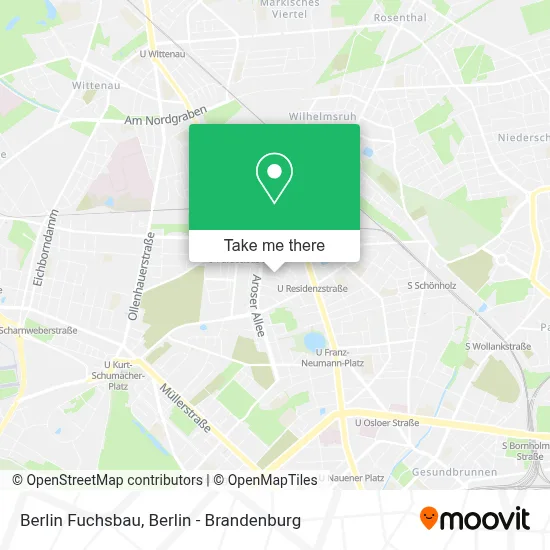 Berlin Fuchsbau map