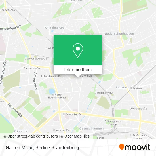 Карта Garten Mobil