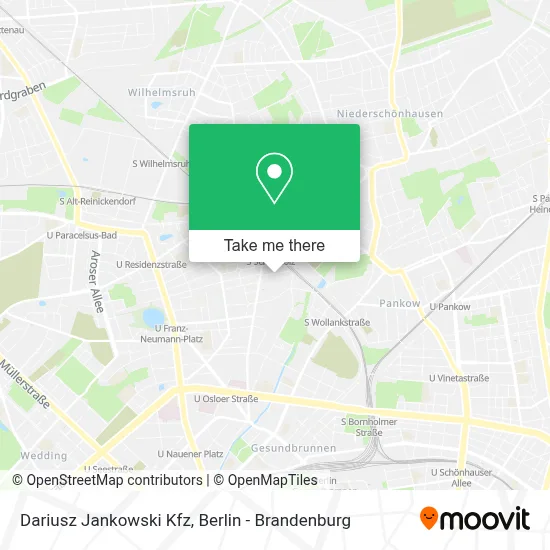 Dariusz Jankowski Kfz map