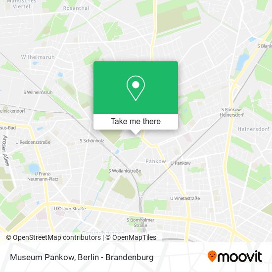 Museum Pankow map
