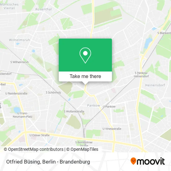 Карта Otfried Büsing