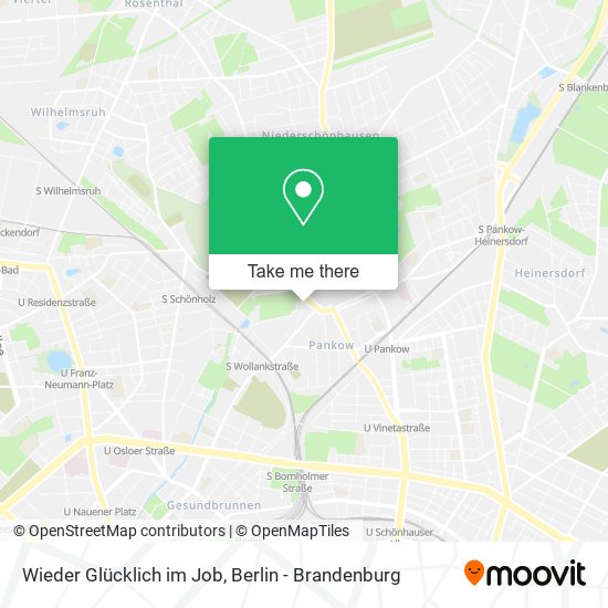 Wieder Glücklich im Job map