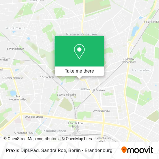 Карта Praxis Dipl.Päd. Sandra Roe