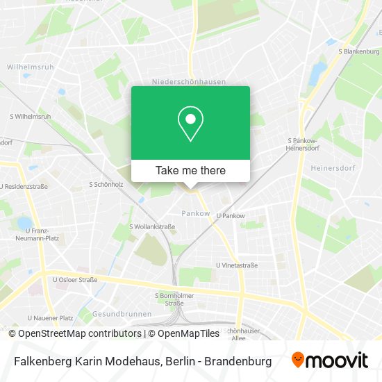 Карта Falkenberg Karin Modehaus