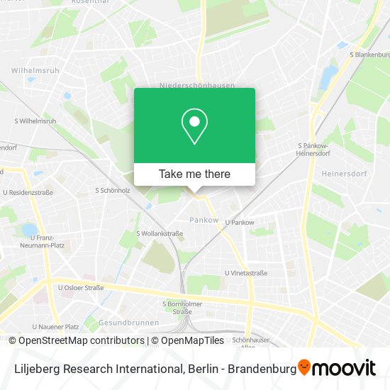 Liljeberg Research International map