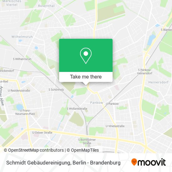 Schmidt Gebäudereinigung map