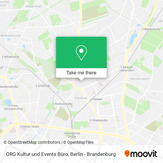 ORG Kultur und Events Büro map