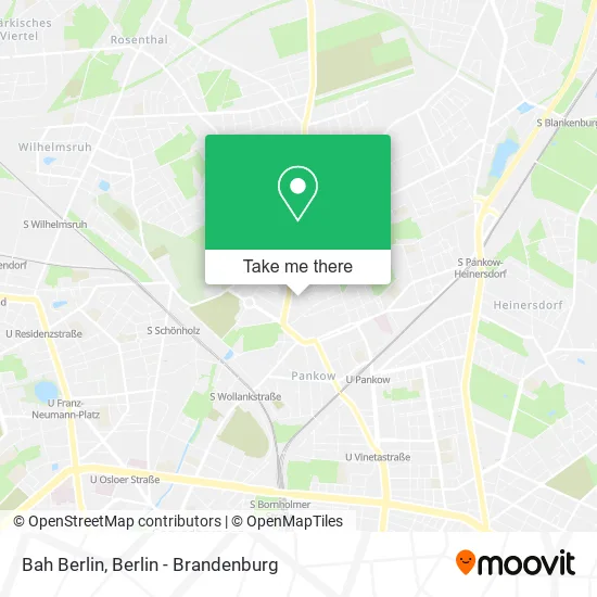 Карта Bah Berlin