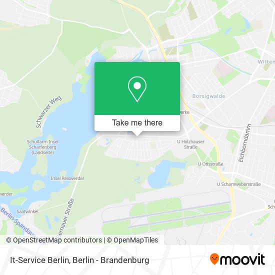 It-Service Berlin map