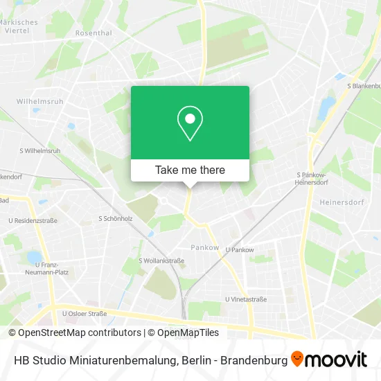 Карта HB Studio Miniaturenbemalung
