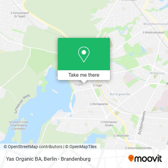 Yas Organic BA map