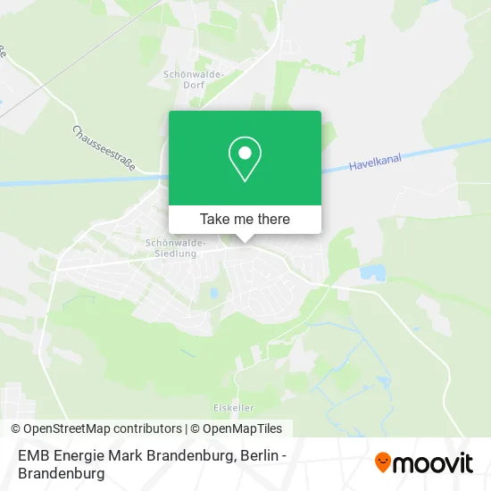 Карта EMB Energie Mark Brandenburg