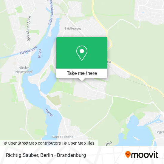 Карта Richtig Sauber