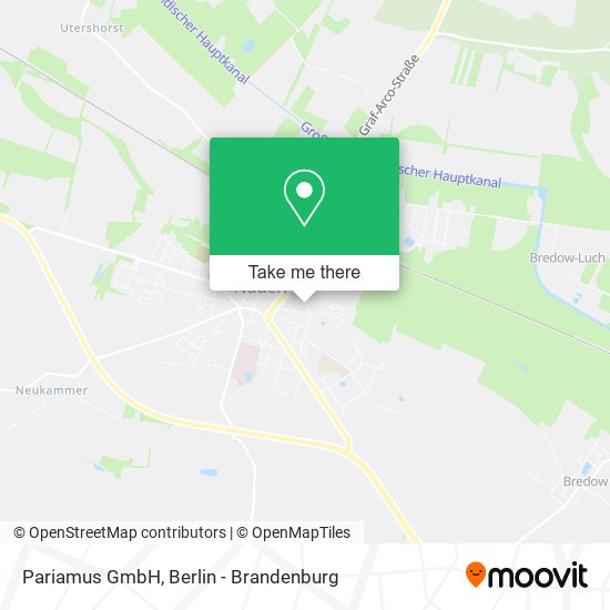 Pariamus GmbH map