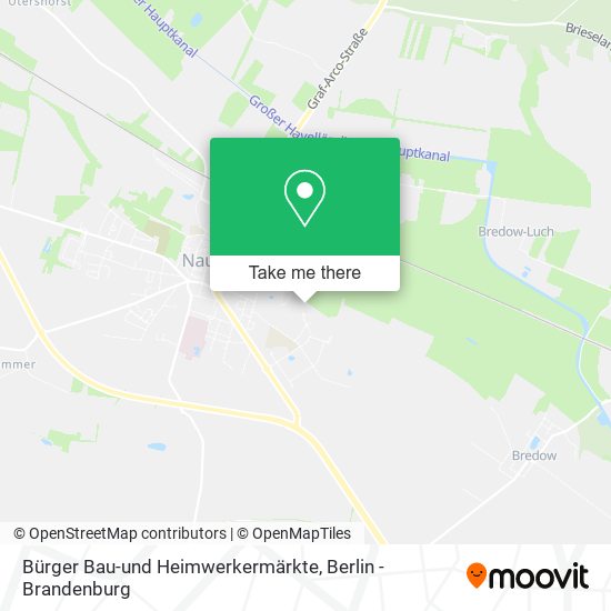 Карта Bürger Bau-und Heimwerkermärkte