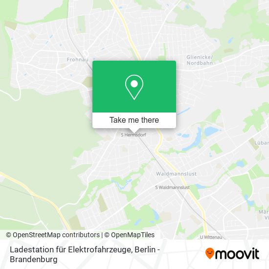 Ladestation für Elektrofahrzeuge map