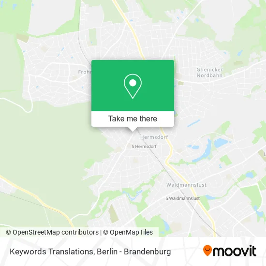 Карта Keywords Translations
