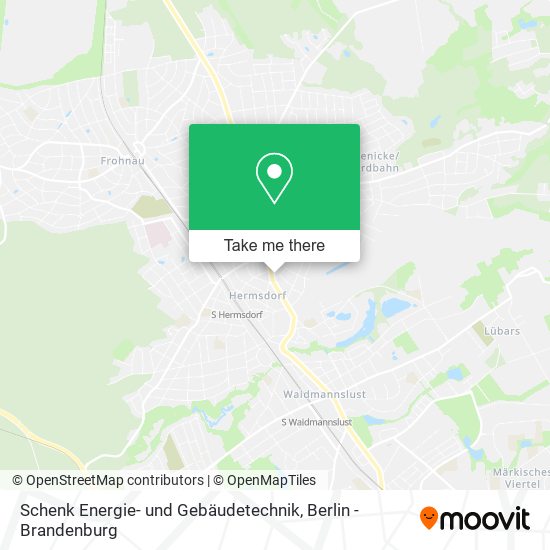 Schenk Energie- und Gebäudetechnik map