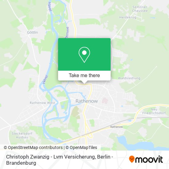 Christoph Zwanzig - Lvm Versicherung map