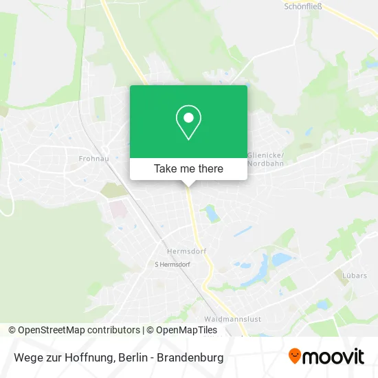 Карта Wege zur Hoffnung