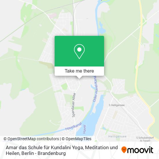 Amar das Schule für Kundalini Yoga, Meditation und Heilen map