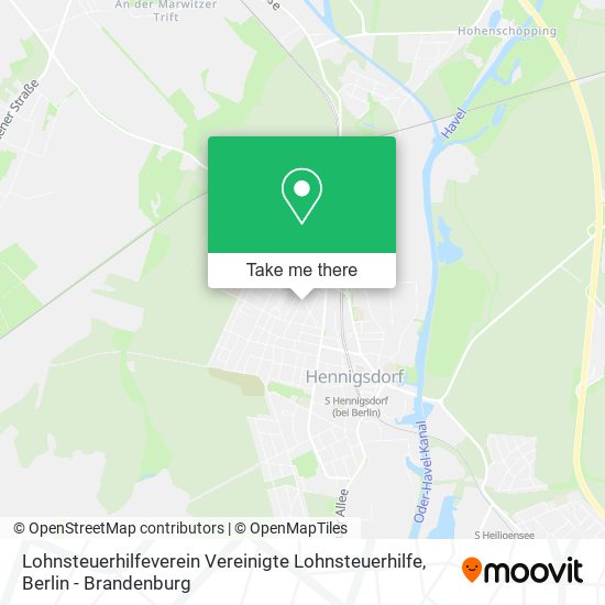 Lohnsteuerhilfeverein Vereinigte Lohnsteuerhilfe map