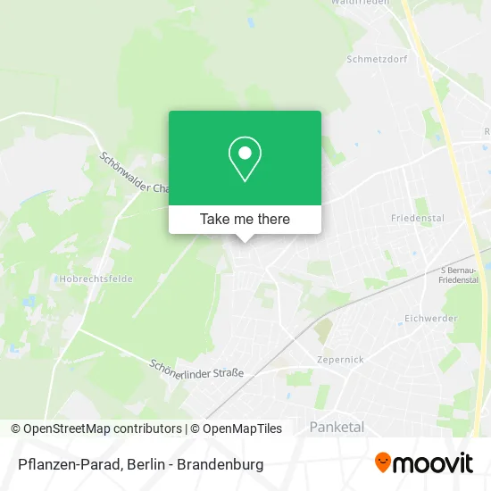 Карта Pflanzen-Parad