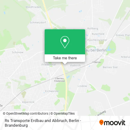 Карта Rs Transporte Erdbau and Abbruch