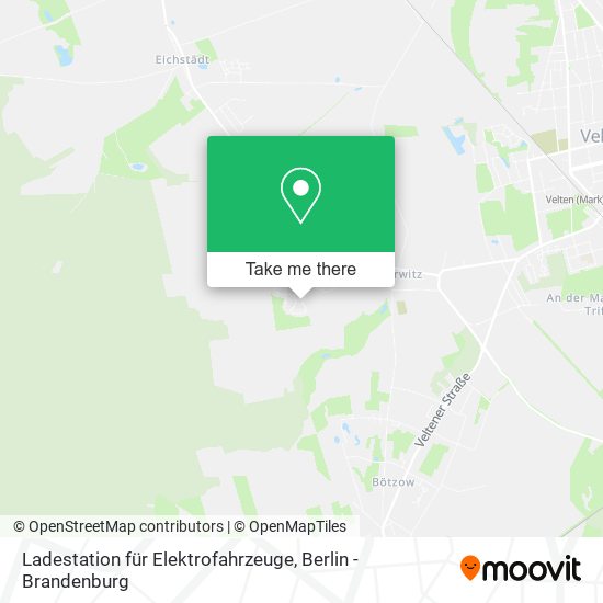 Ladestation für Elektrofahrzeuge map