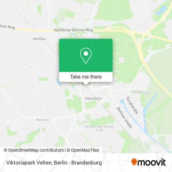 Карта Viktoriapark Velten