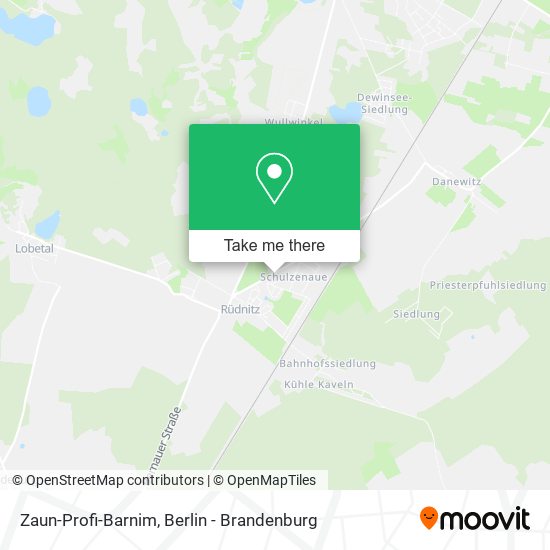 Zaun-Profi-Barnim map