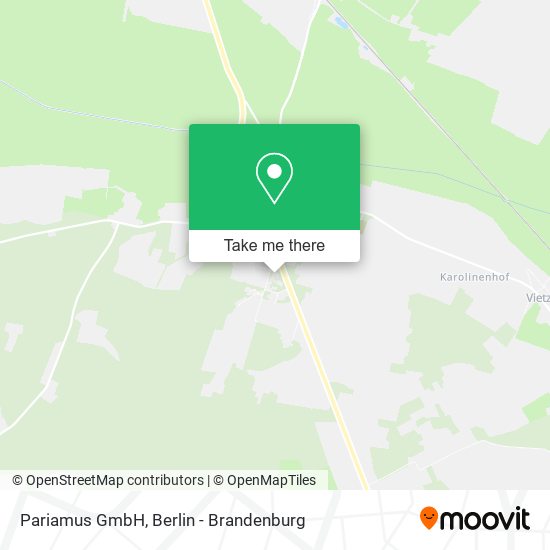 Карта Pariamus GmbH