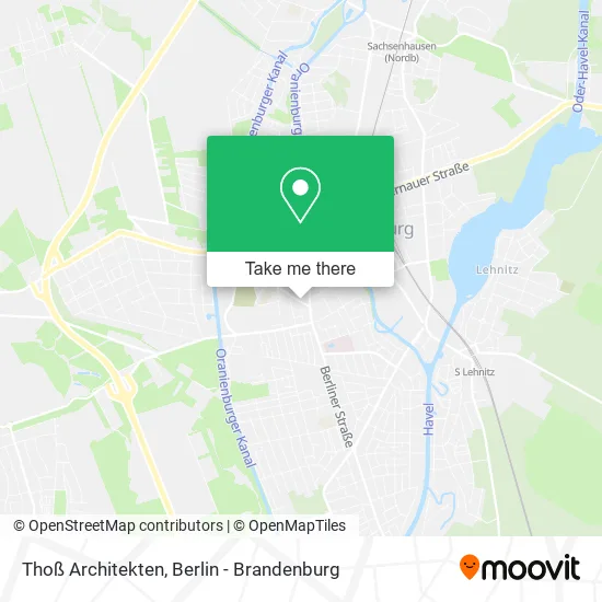 Thoß Architekten map