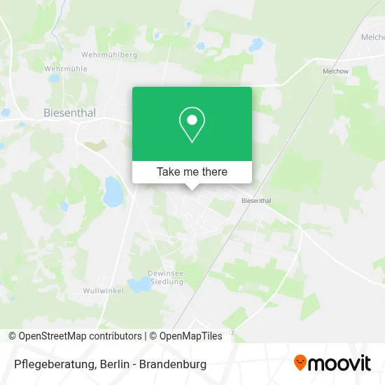 Pflegeberatung map