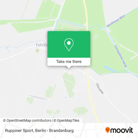 Ruppiner Sport map