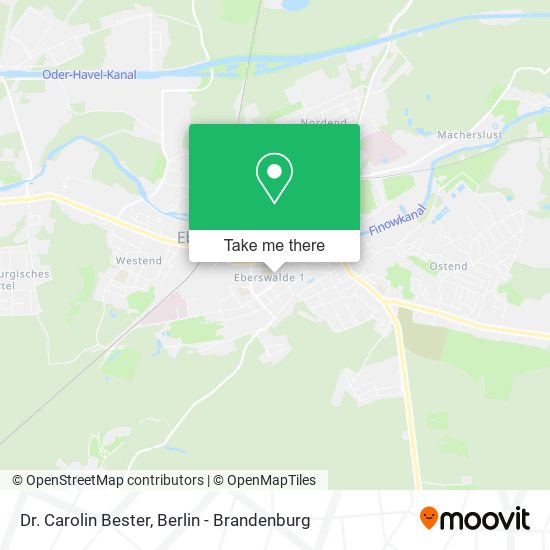 Dr. Carolin Bester map