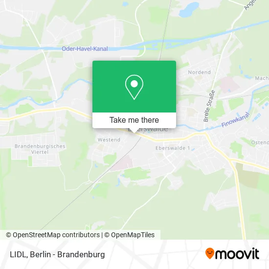 LIDL map