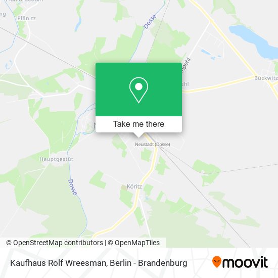 Kaufhaus Rolf Wreesman map