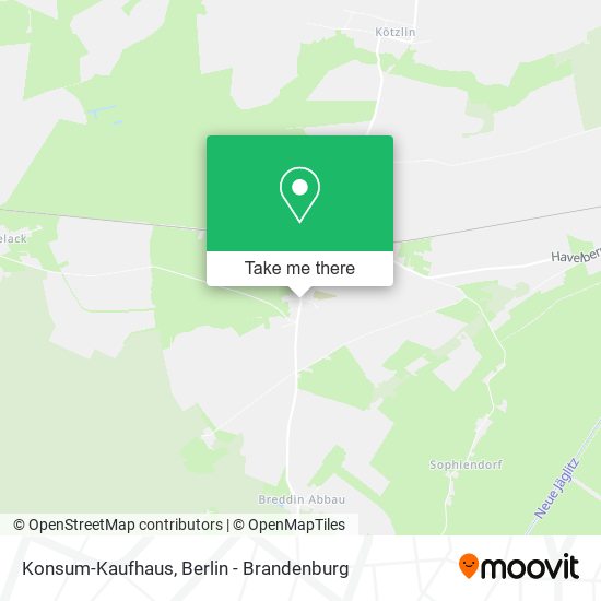 Карта Konsum-Kaufhaus