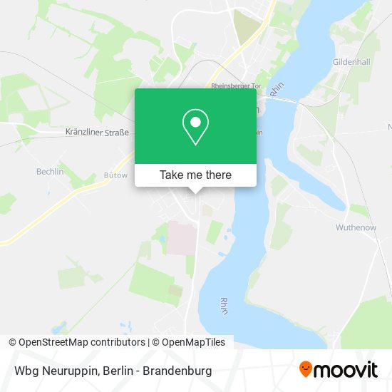 Wbg Neuruppin map