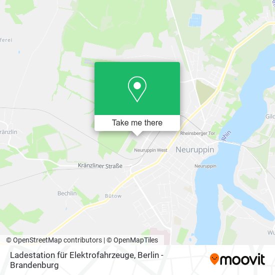 Ladestation für Elektrofahrzeuge map